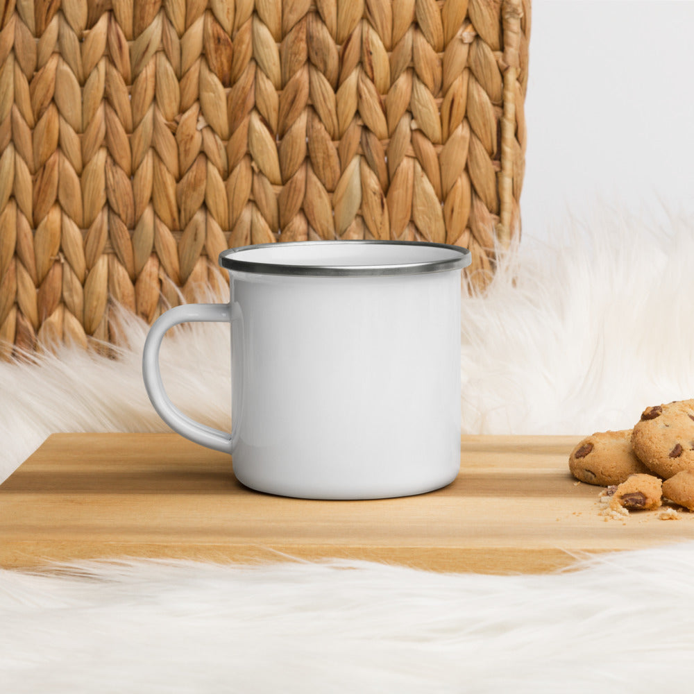 Christmas Hacker Enamel Mug