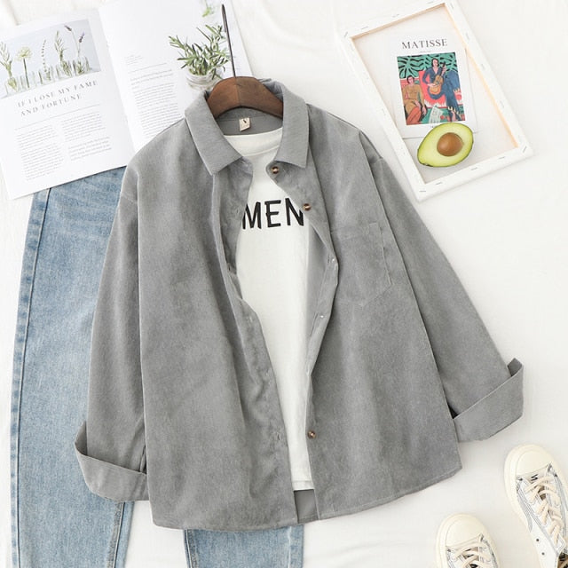 Corduroy Women's Shirt