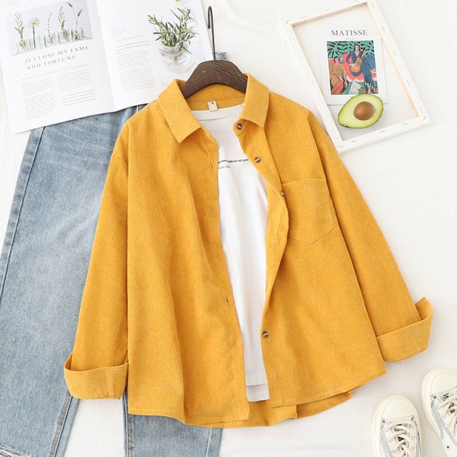 Corduroy Women's Shirt