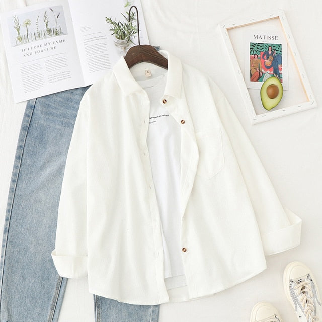 Corduroy Women's Shirt
