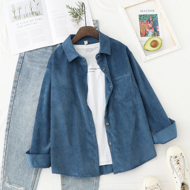 Corduroy Women's Shirt