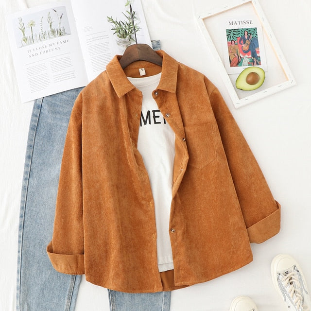 Corduroy Women's Shirt